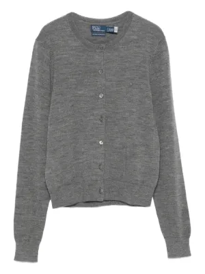Polo Ralph Lauren ケーブルニット カーディガン | グレー | FARFETCH JP