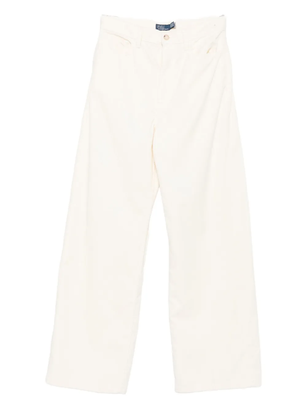 Polo Ralph Lauren Cotton Trousers In Neutral