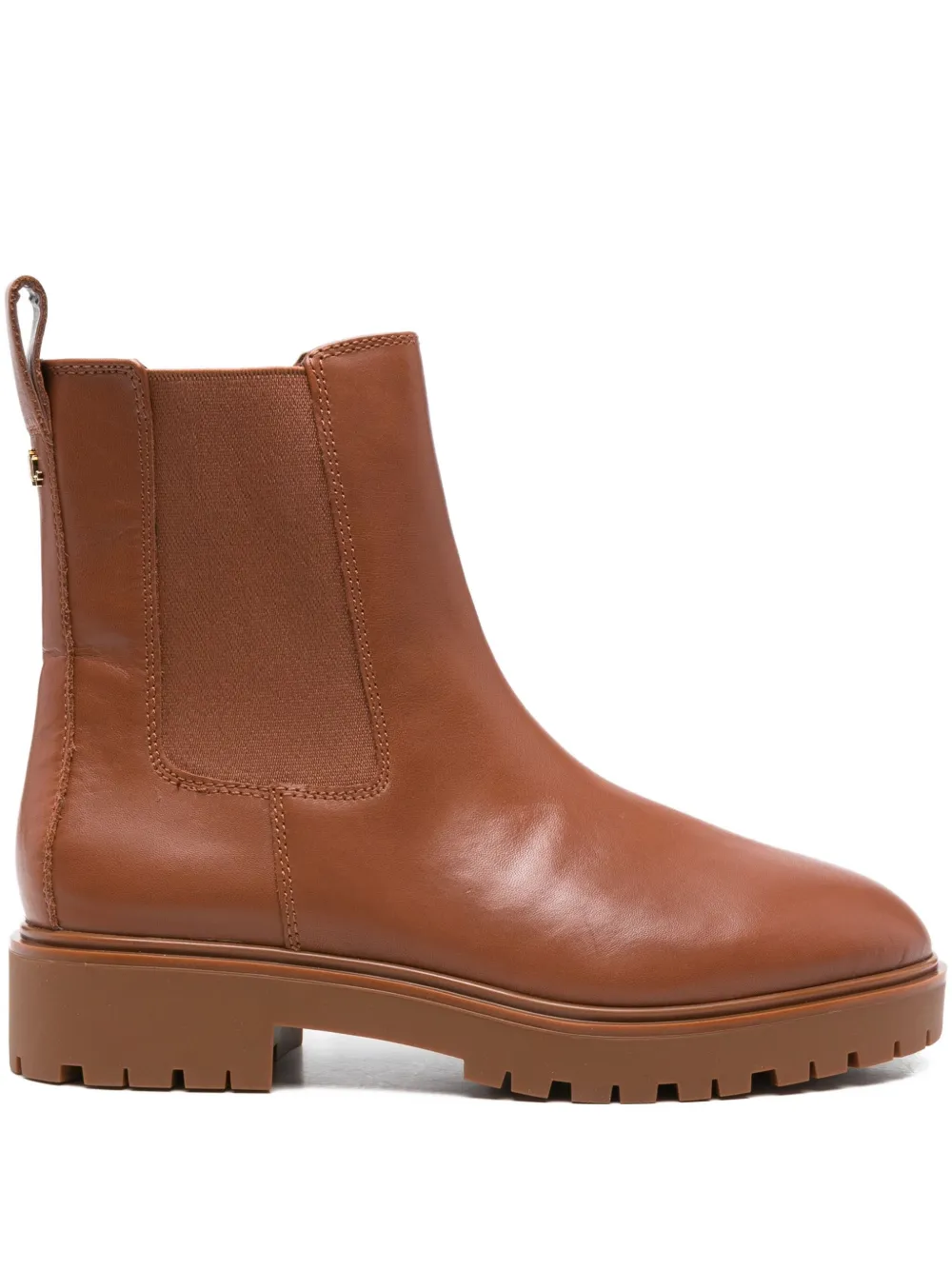 Lauren Ralph Lauren elastic-panelled boots Brown