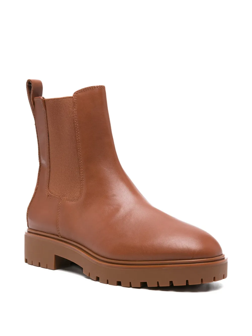 Lauren Ralph Lauren elastic-panelled boots Brown
