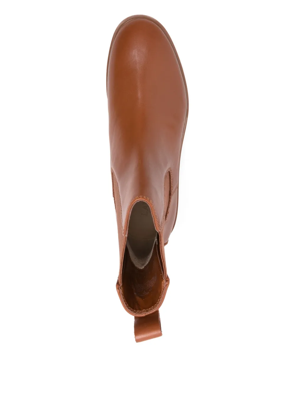 Lauren Ralph Lauren elastic-panelled boots Brown