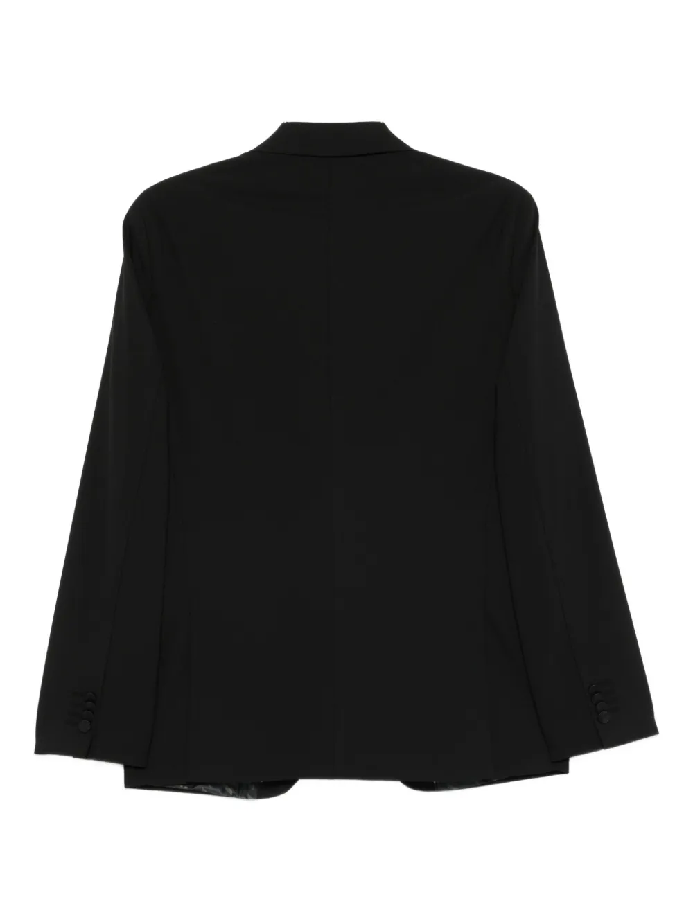 Karl Lagerfeld Blazer met logoplakkaat Zwart