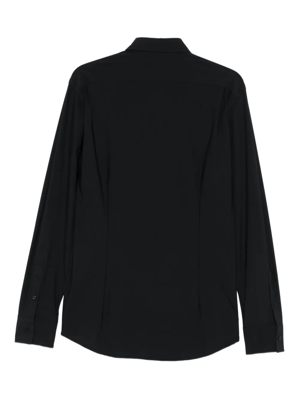 Karl Lagerfeld long-sleeve button-fastening shirt - Zwart