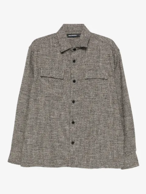 Karl Lagerfeld camisa manga larga
