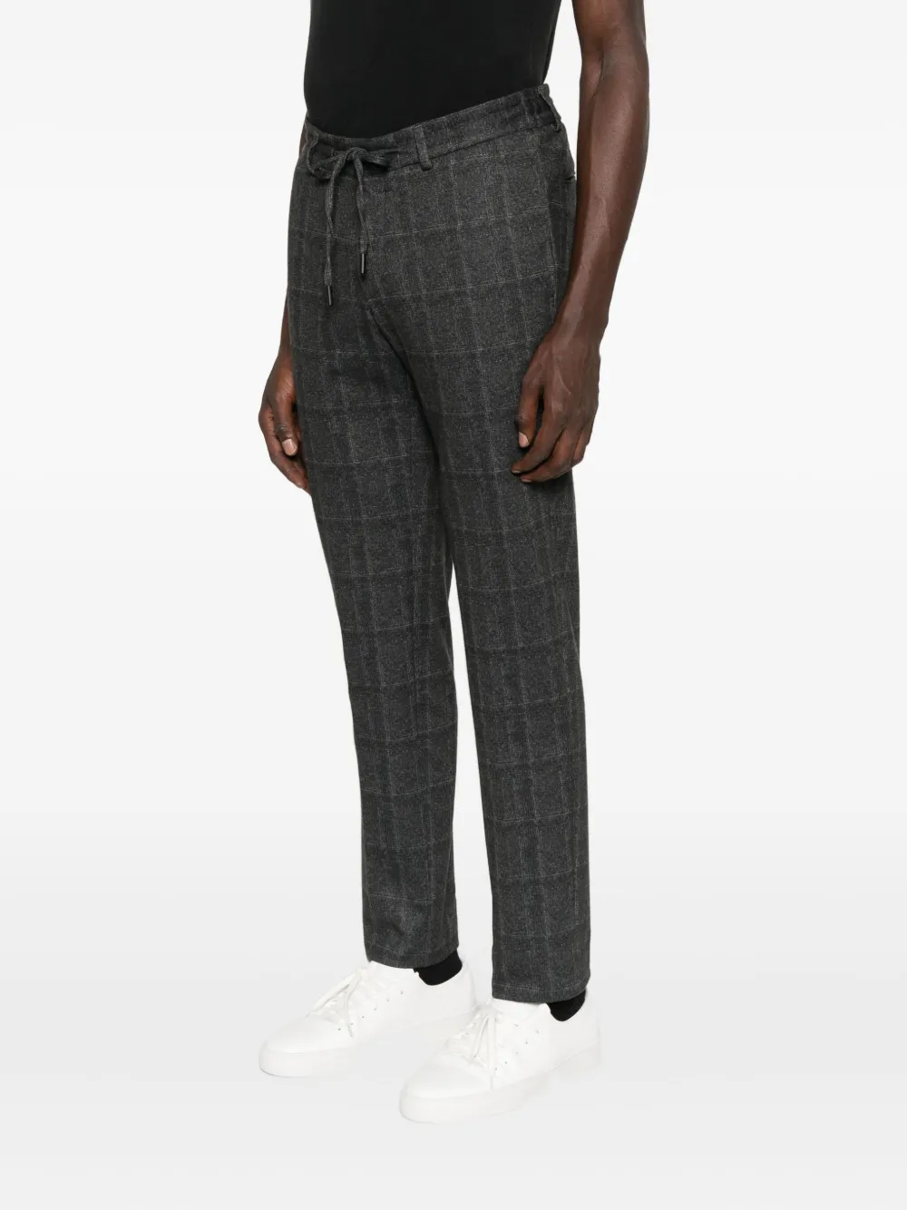 Karl Lagerfeld Broek met trekkoord Zwart