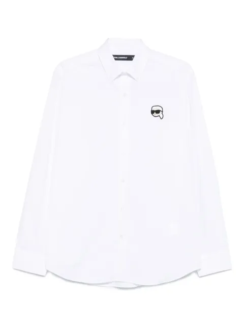 Karl Lagerfeld chemise à patch logo