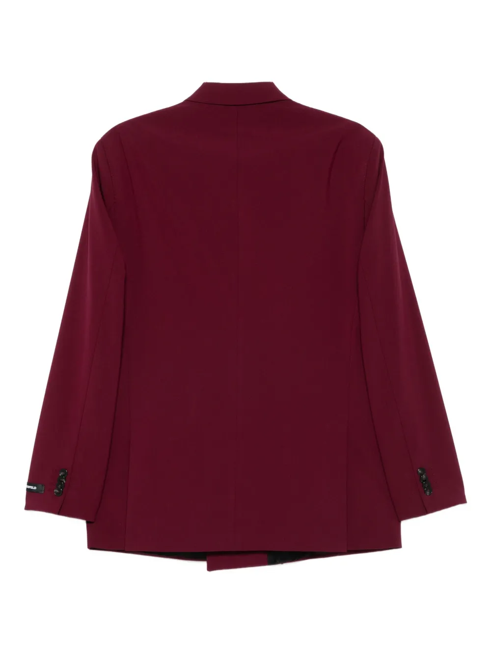 Karl Lagerfeld Jack met dubbele rij knopen Rood