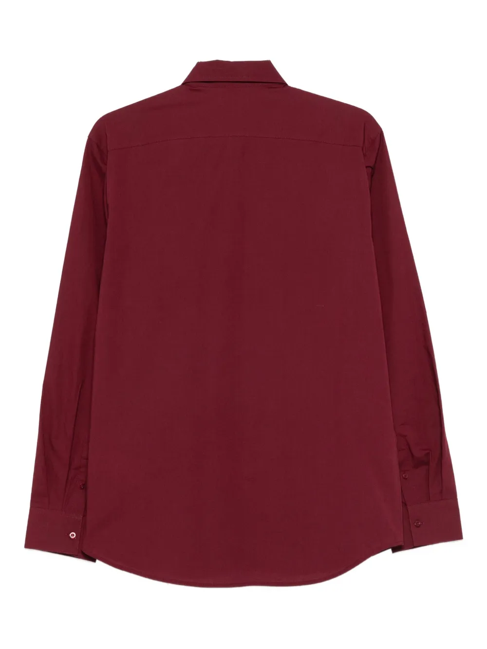Karl Lagerfeld logo-patch shirt - Rood