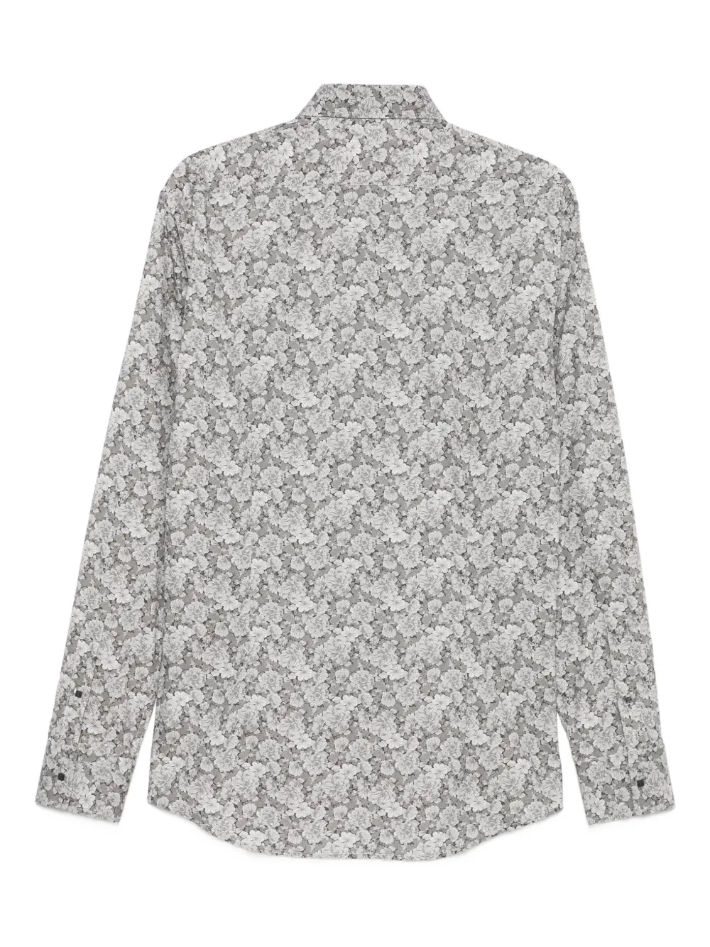 Karl Lagerfeld floral-print shirt - Grijs