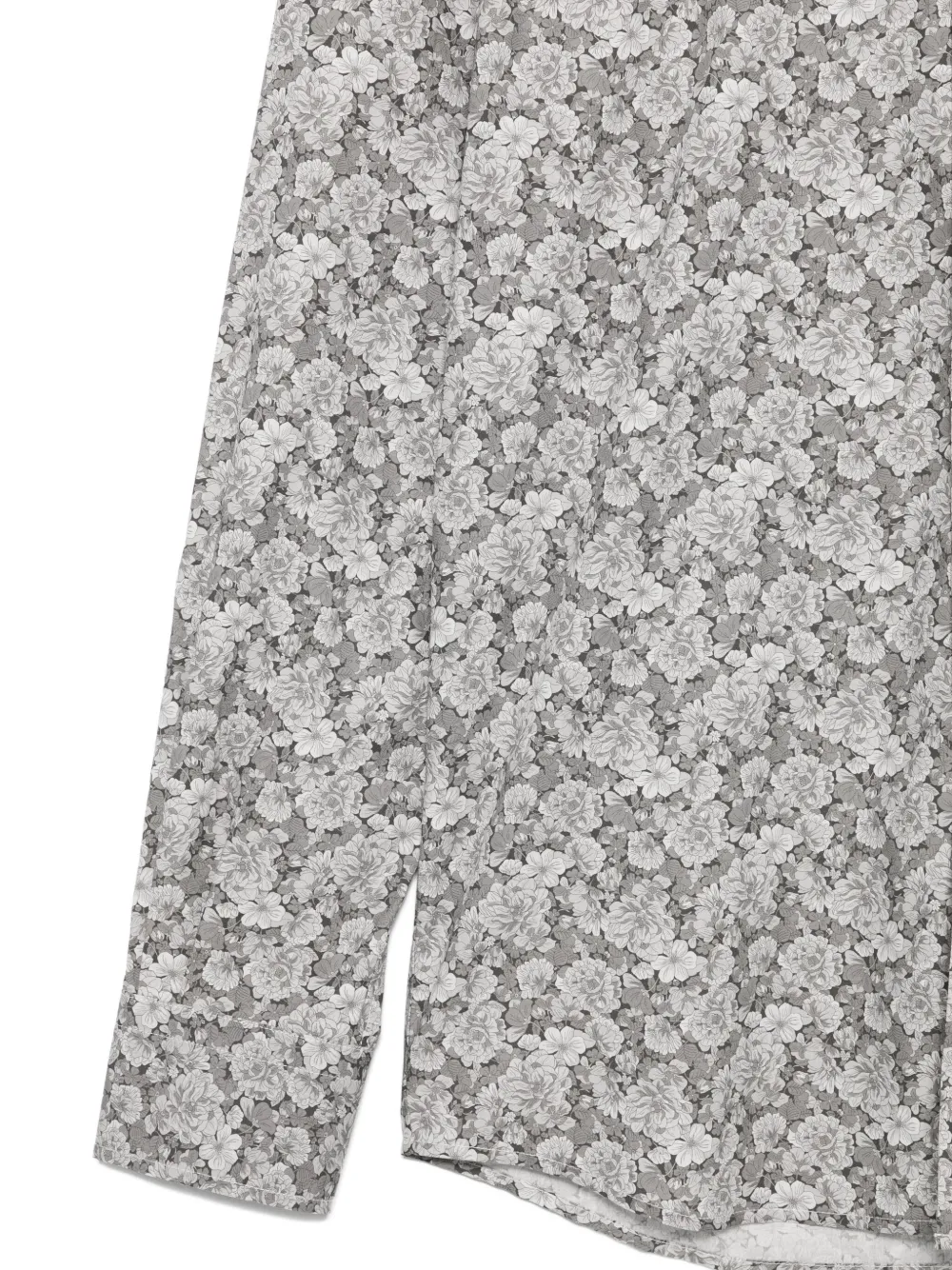Karl Lagerfeld floral-print shirt Grijs