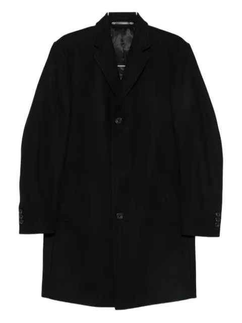 Karl Lagerfeld wool blend single-breasted coat