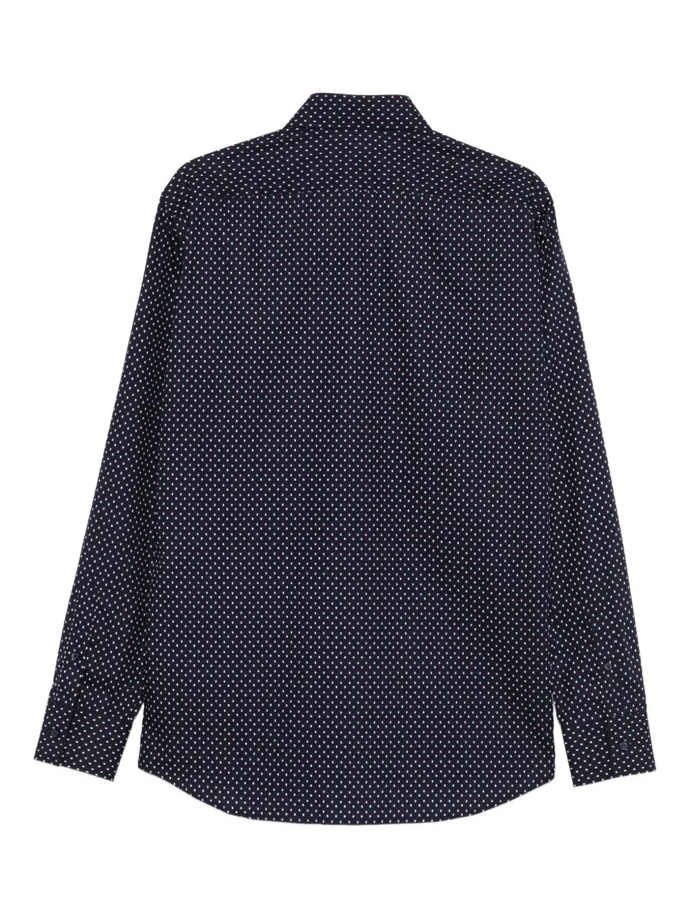 Karl Lagerfeld polka-dot cotton shirt - Blauw