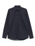 Karl Lagerfeld polka-dot cotton shirt - Blue