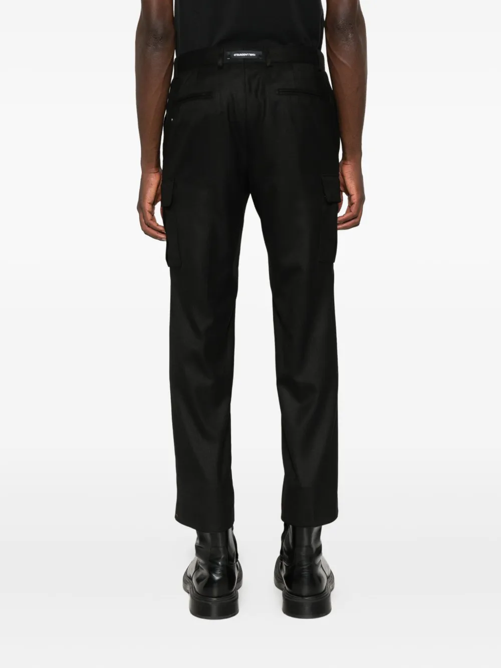 Karl Lagerfeld Cargo plooibroek Zwart