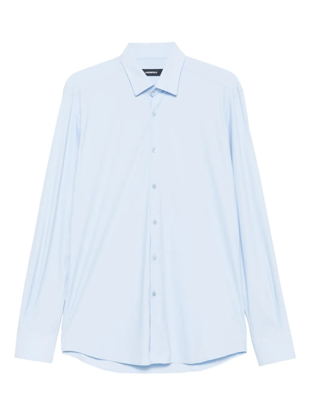 Karl Lagerfeld long-sleeve button-fastening shirt | Blue | Image 1