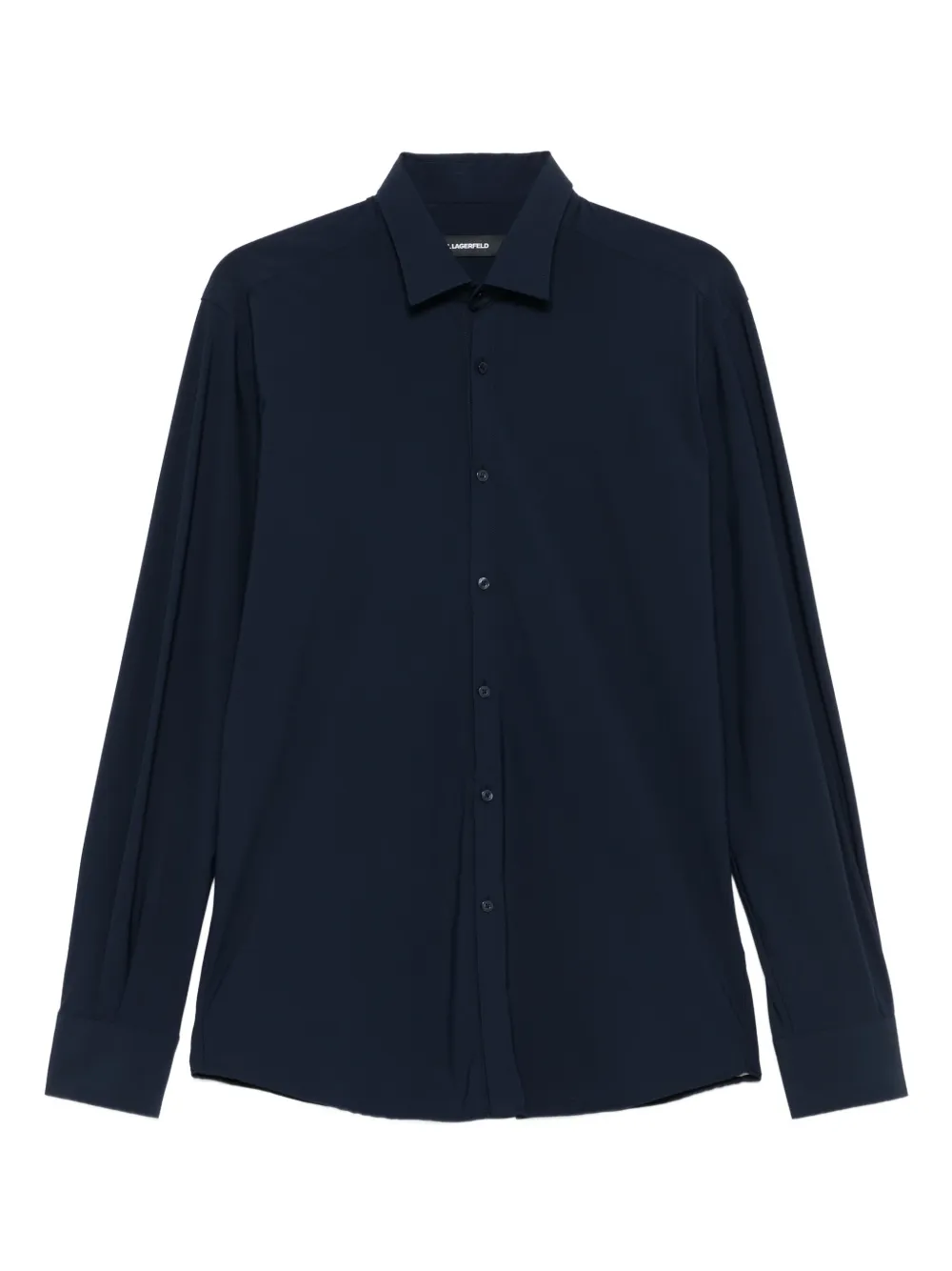 Karl Lagerfeld long-sleeve button-down shirt | Blue | Image 1