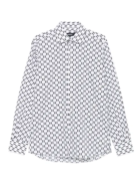 Karl Lagerfeld geometric-print shirt
