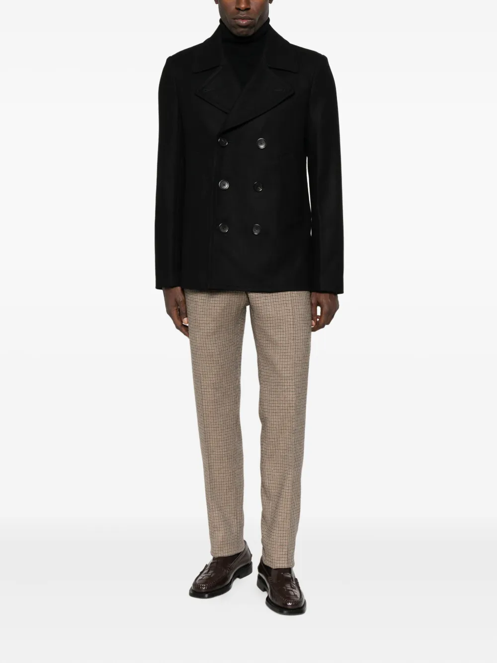 Karl Lagerfeld checked pants - Beige