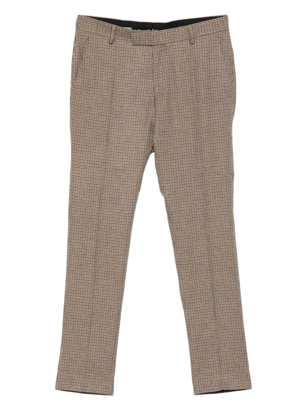 Karl Lagerfeld checked pants | Neutrals | Image 1
