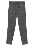 Karl Lagerfeld textured drawstring trousers - Black