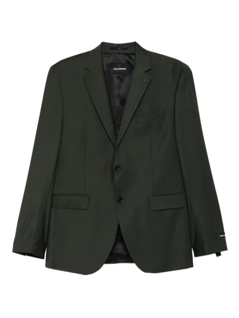 Karl Lagerfeld two-button notched-lapel blazer