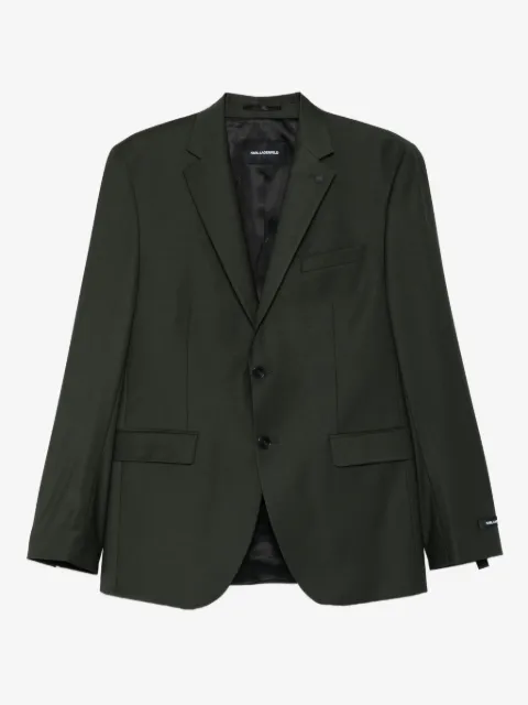Karl Lagerfeld two-button notched-lapel blazer