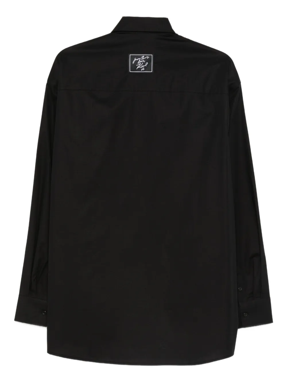 Karl Lagerfeld buttoned shirt - Zwart