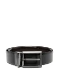 Karl Lagerfeld reversible leather belt - Black