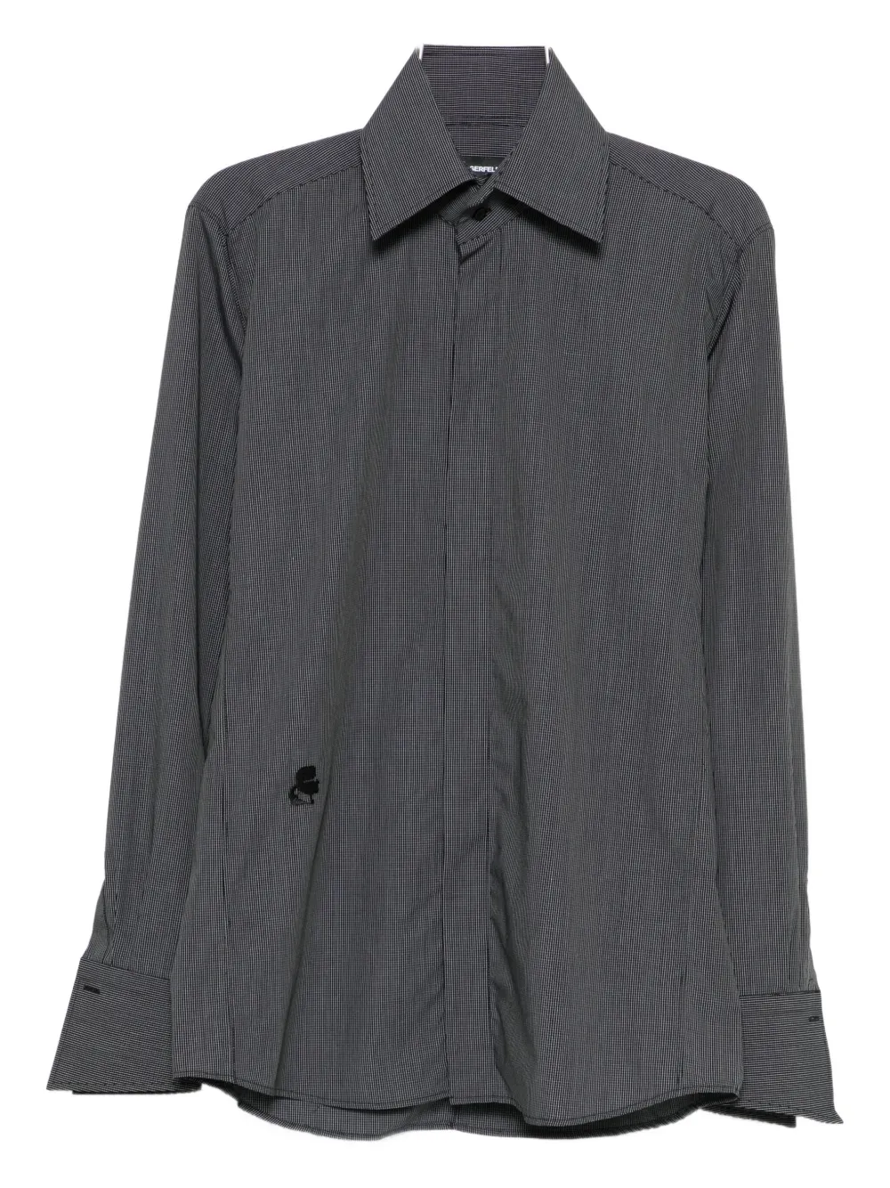 Karl Lagerfeld long-sleeve shirt | Black | Image 1