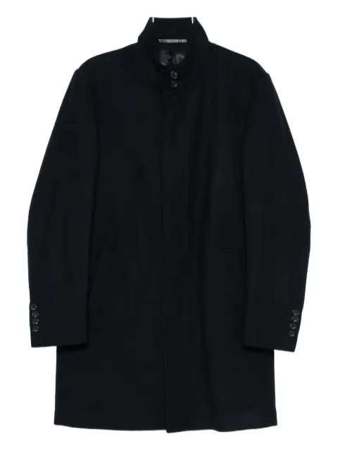 Karl Lagerfeld wool blend single breasted coat