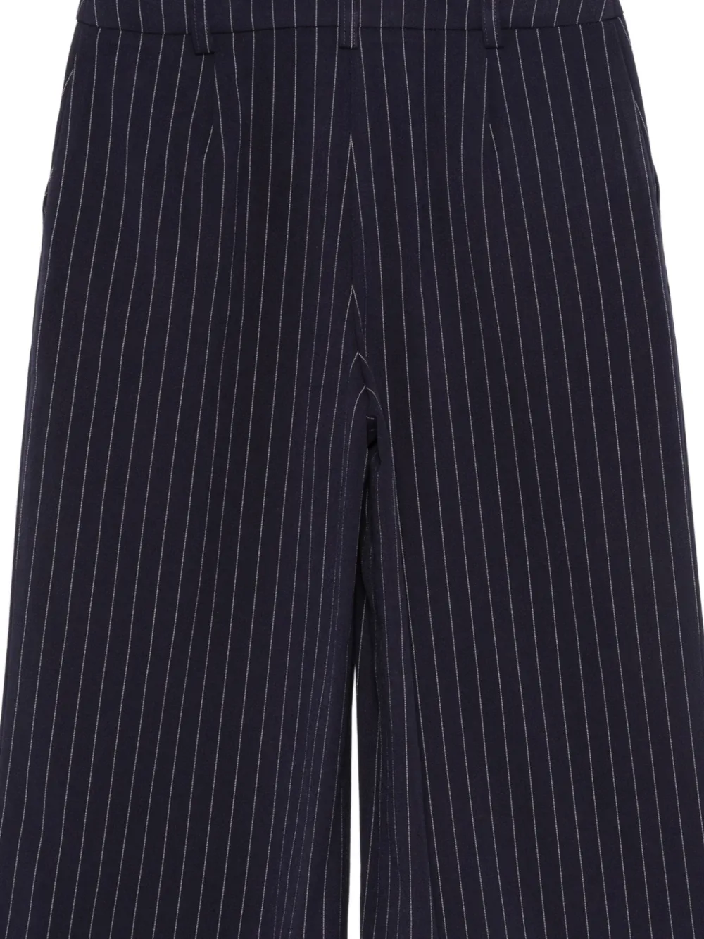 TWINSET Kids Broek met krijtstreep Blauw