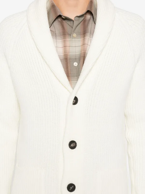 Tagliatore ショールカラー カーディガン | ニュートラル | FARFETCH JP