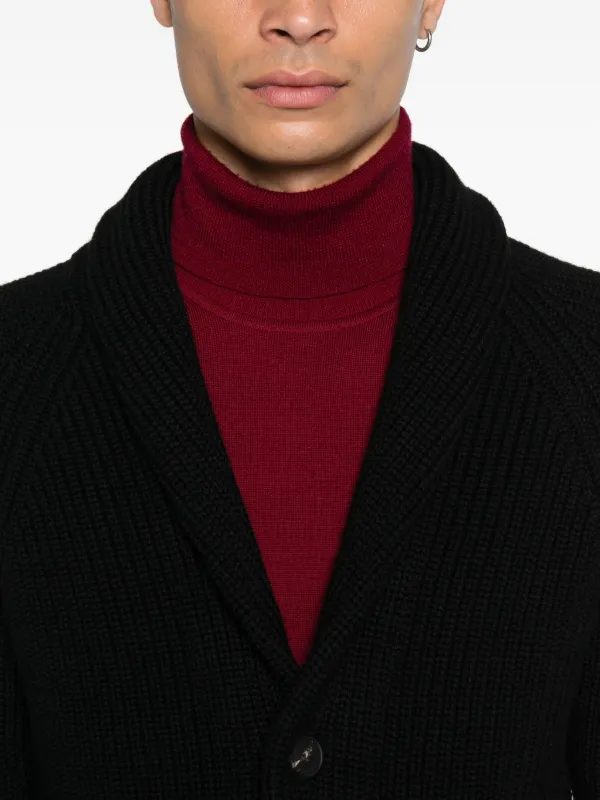 Tagliatore ショールカラー カーディガン | ブラック | FARFETCH JP