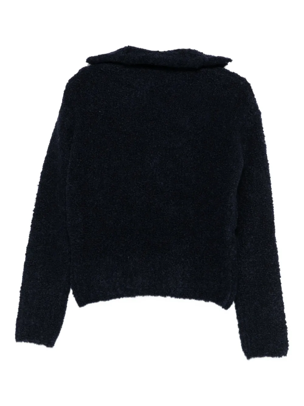 Barena Bouclé trui Blauw