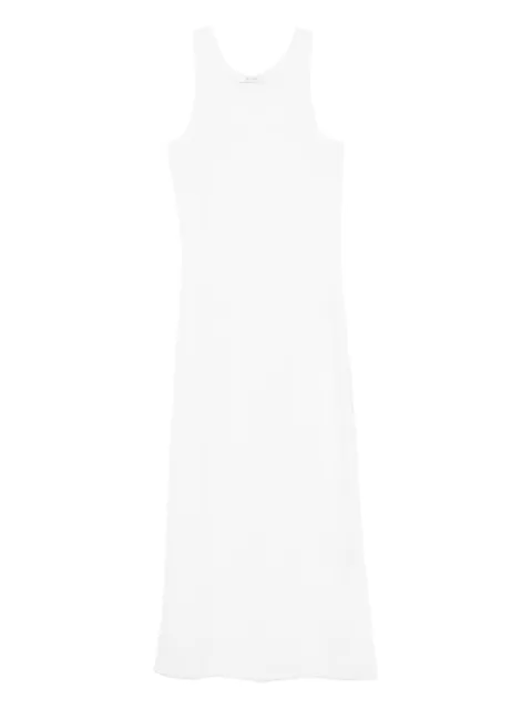 Max Mara vestido midi sin mangas