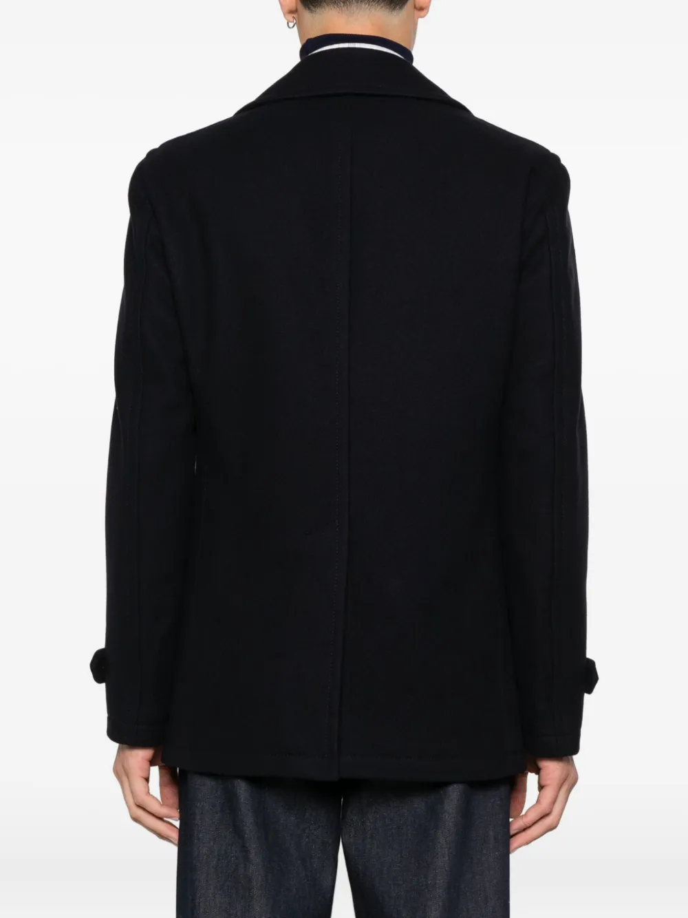 Tagliatore Jas met dubbele rij knopen Blauw