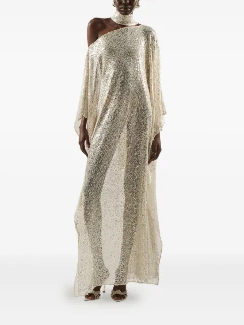Taller Marmo Streep Disco sequin-embellishment maxi dress