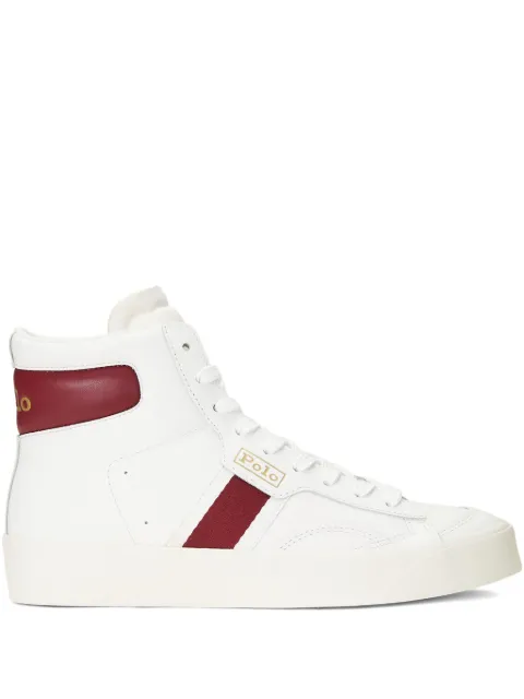 Polo Ralph Lauren Court Vulc Mid leather sneakers