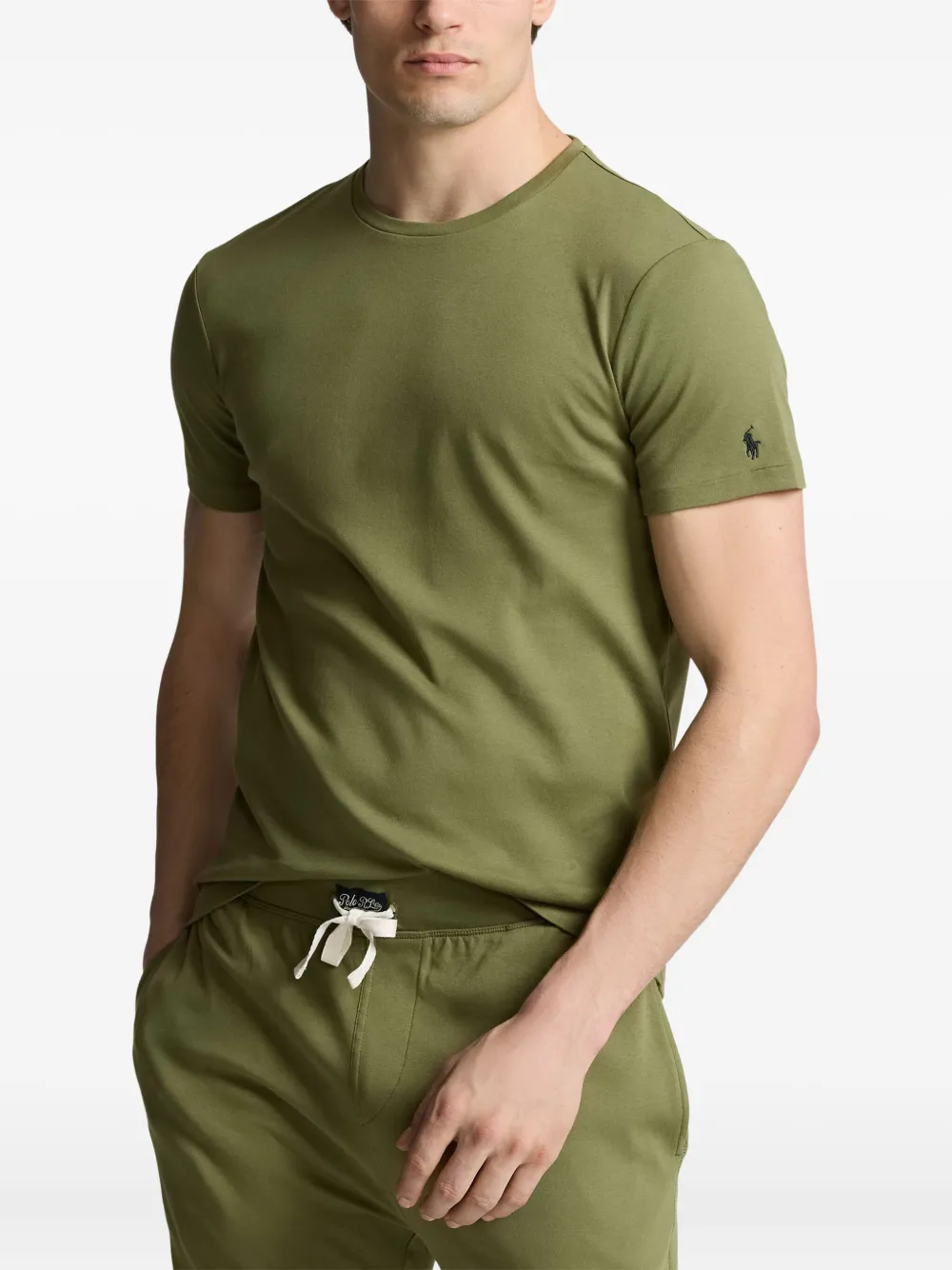 Polo Ralph Lauren short-sleeve crew-neck pyjamas Groen