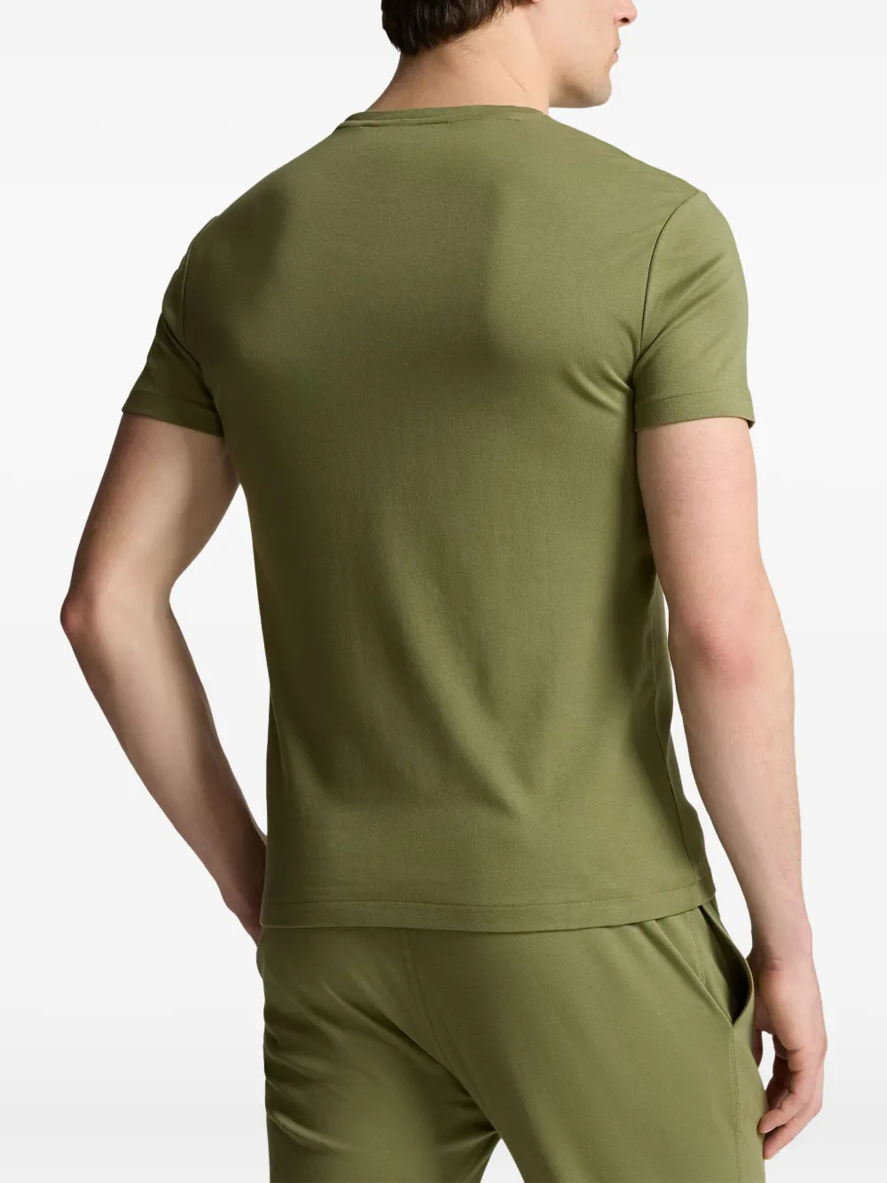 Polo Ralph Lauren short-sleeve crew-neck pyjamas Groen