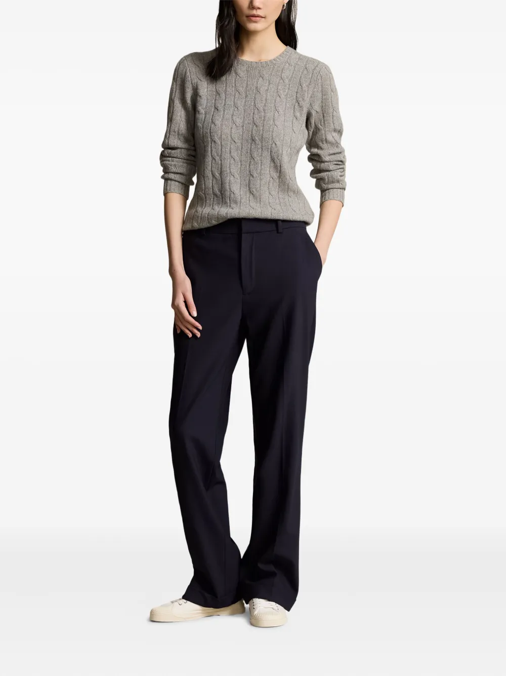 Polo Ralph Lauren Broek met cuffs Blauw