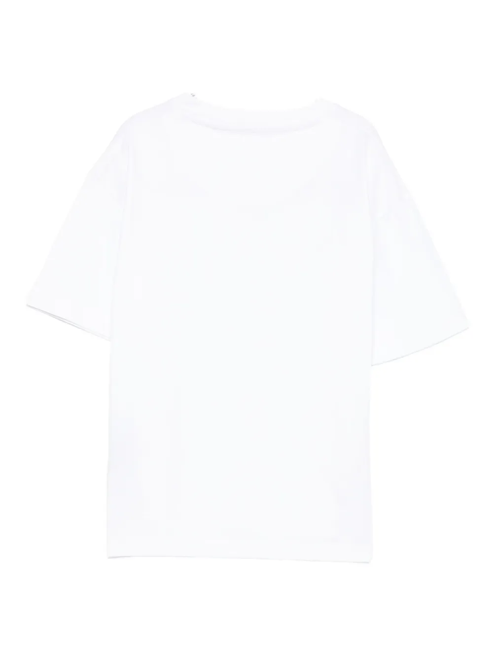 John Richmond Junior logo-print T-shirt Wit