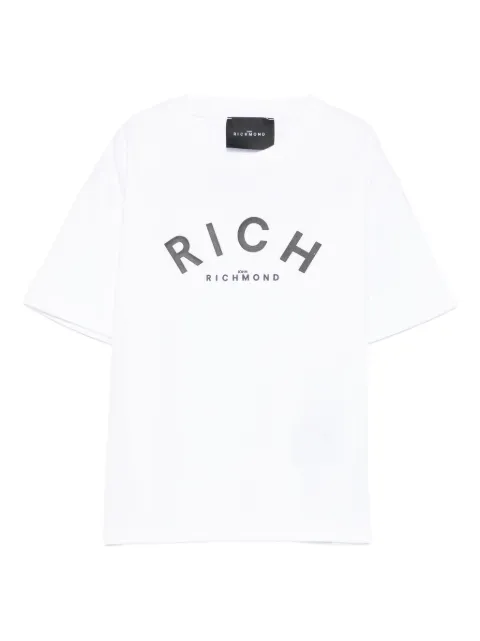 John Richmond Junior playera con logo estampado
