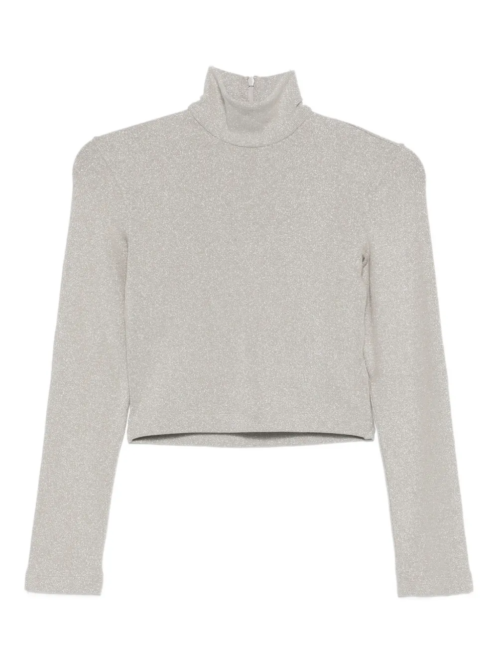 Ralph Lauren Collection glitter turtleneck top | Neutrals | Image 1