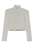Ralph Lauren Collection glitter turtleneck top - Neutrals