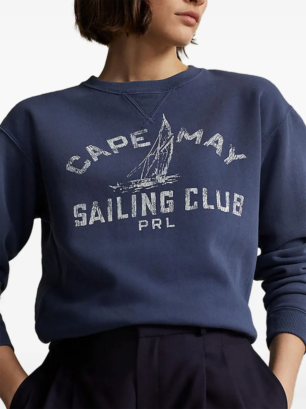Polo Ralph Lauren Sweater met print Blauw