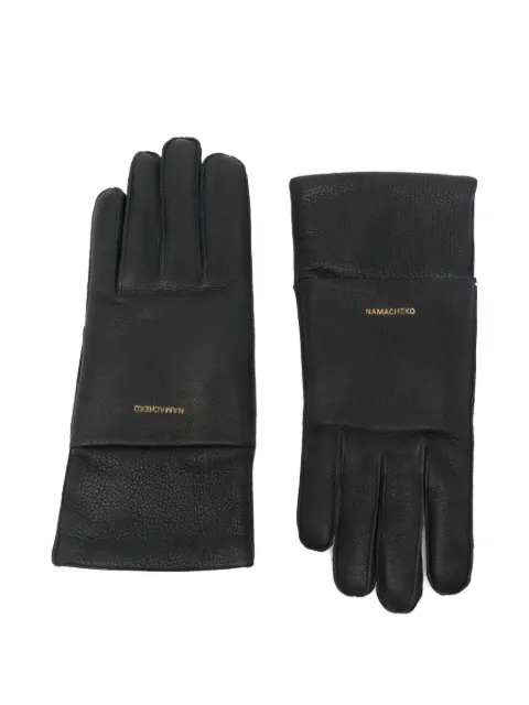 Namacheko logo-engraved gloves