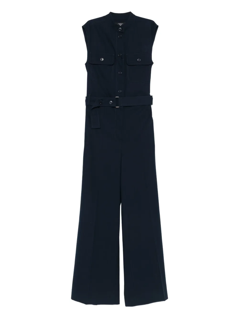 Weekend Max Mara pocket-belted jumpsuit | Blue | Image 1