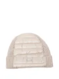 Herno Kids ultralight panelled beanie - Neutrals
