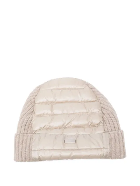 Herno Kids ultralight panelled beanie